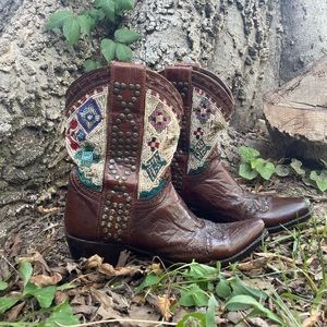 Double D ranch cowgirl boots